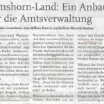 Elmshorn Land Anbau Amtsgebäude