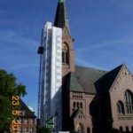 Instandsetzung der westlichen Turmfassade Maria-Magdalenen-Kirche Marne