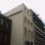 Detailansicht nachher Fassadensanierung Fehlandstraße (Hamburg)